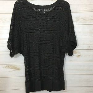 United Stare Sweater Crochet top Large